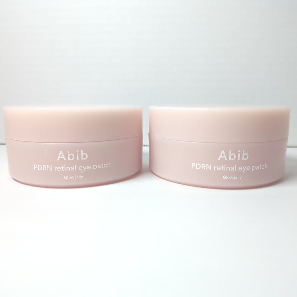 Abib PDRN Retinal Eye Patch Glow Jelly 2 Pack 60 Pairs Each K-Beauty Skincare